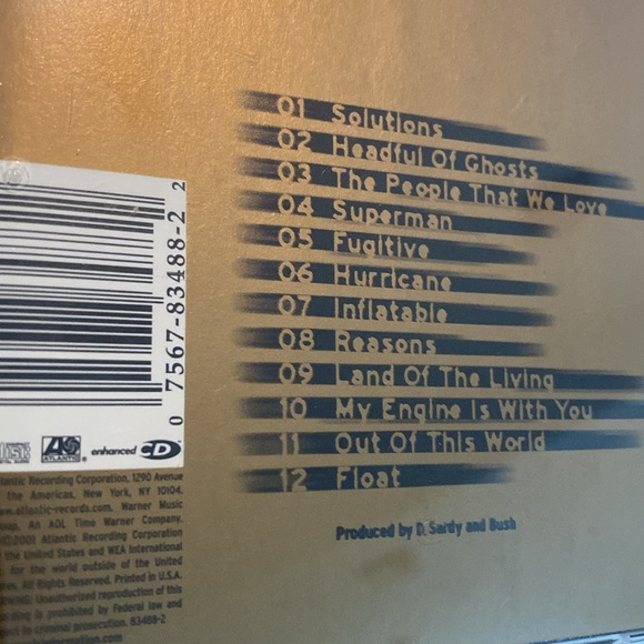 BUSH Golden State , British Rock Music CD - Picture 6 of 9